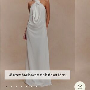 Meshki Rosalia Cowlneck Dress